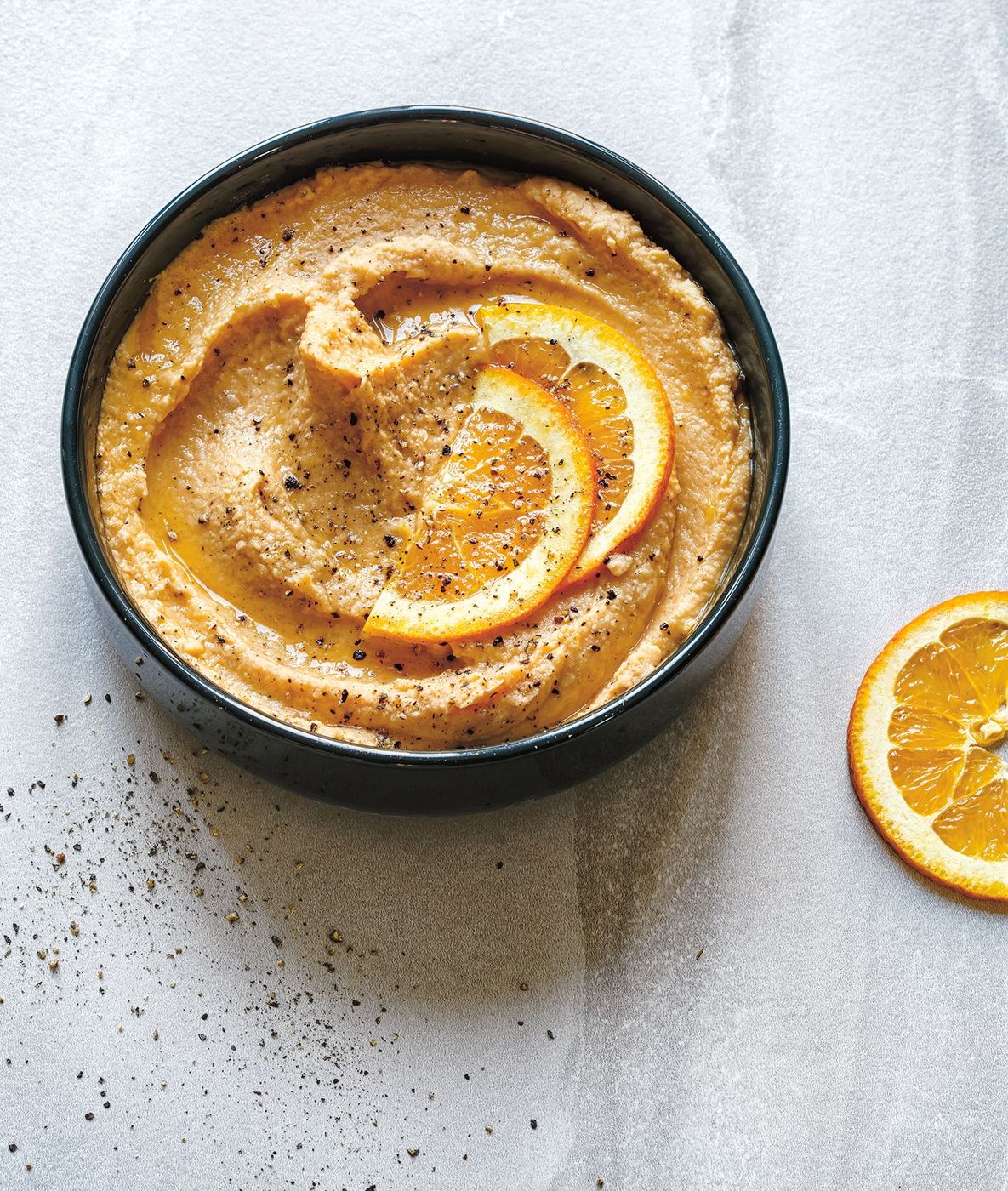 Houmous lentilles corail et patate douce