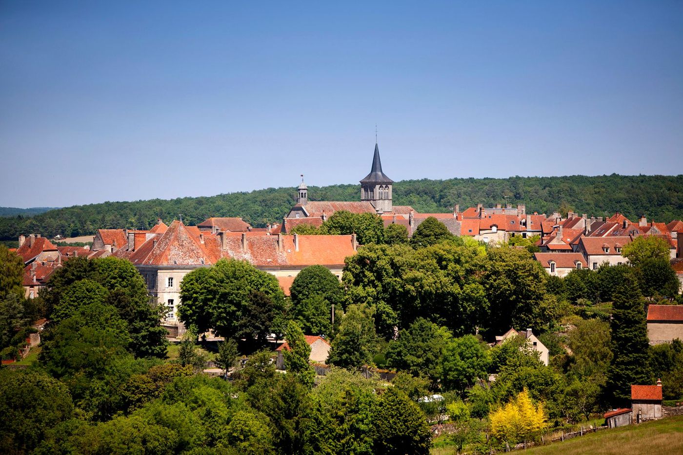 Flavigny Cote d'Or Village