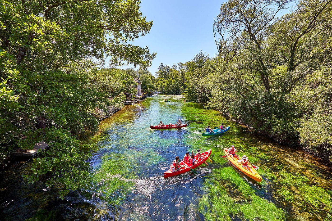 Fontaine‑de‑Vaucluse - kayak