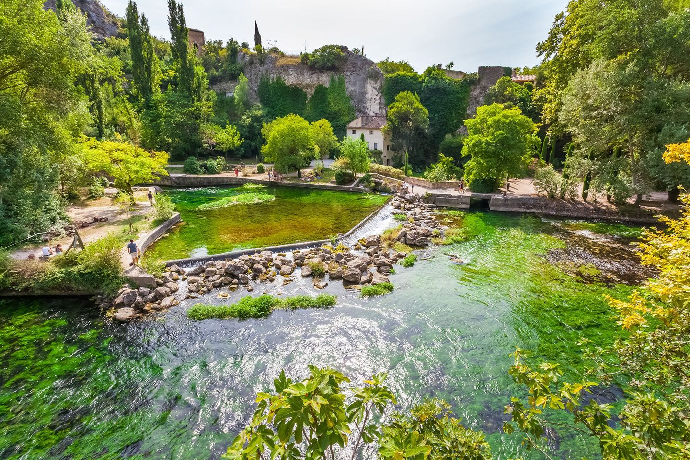 Fontaine‑de‑Vaucluse - la Sorgue