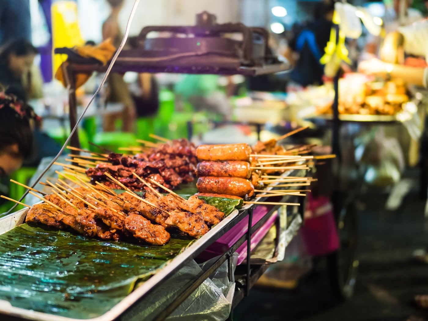 Foot bat Bangkok Street Food