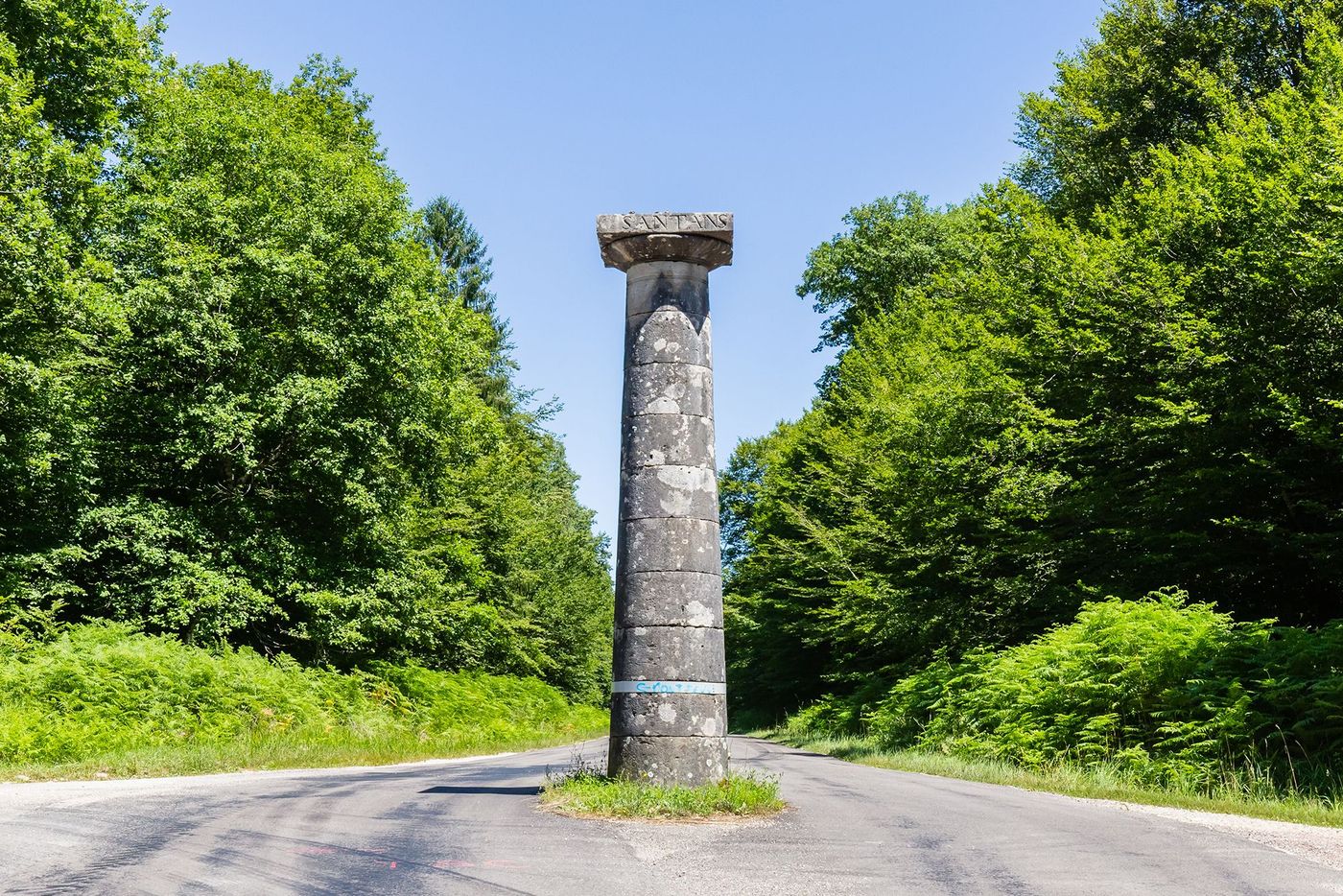 Forêt de Chaux - colonne