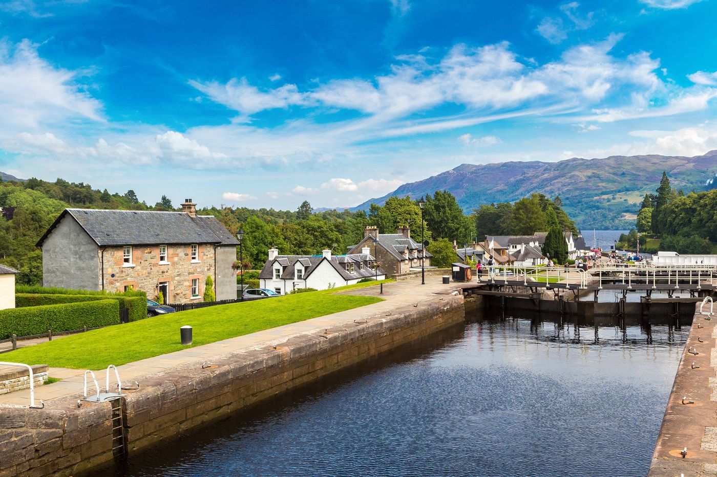 Fort Augustus Canal Ecosse