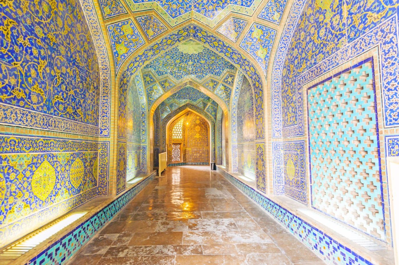 Iran Mosquée du Cheikh Lotfollah à Ispahan