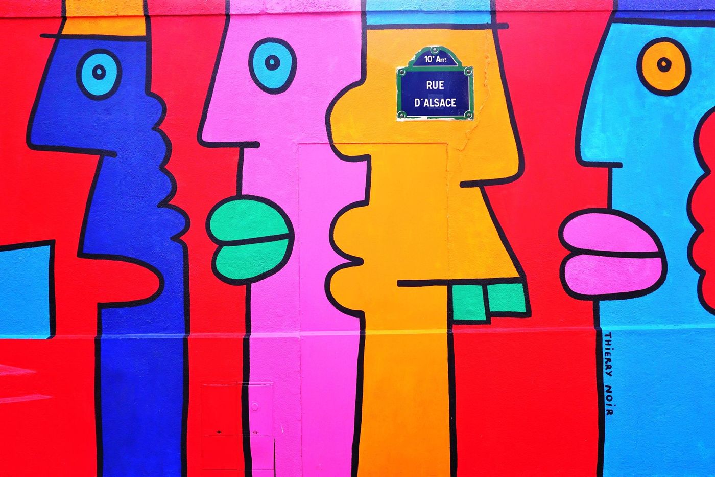 Fresque Paris Street Art