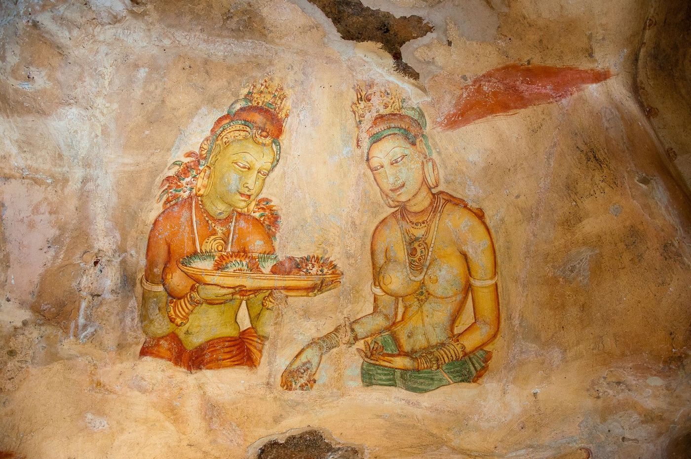 Fresques de Sigiriya
