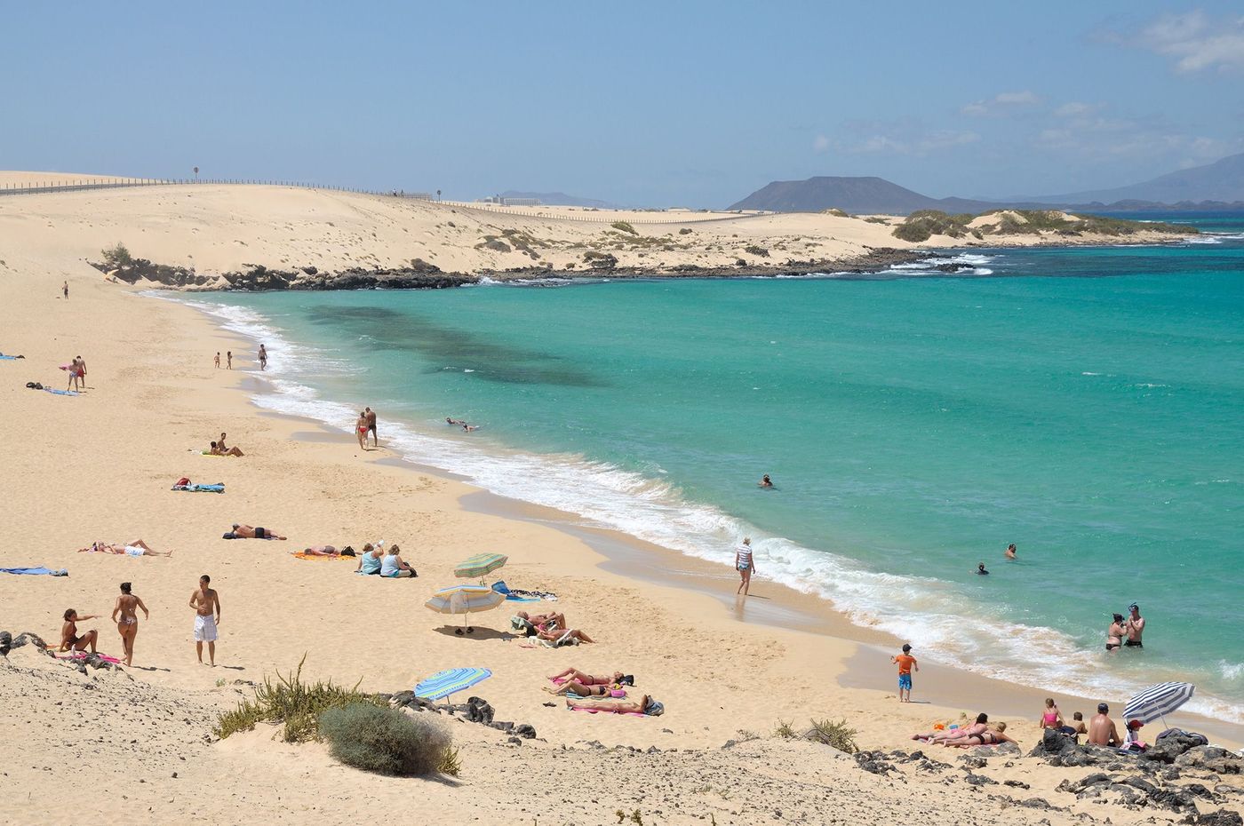 Fuerteventura Plage près des dunes de Corralejo