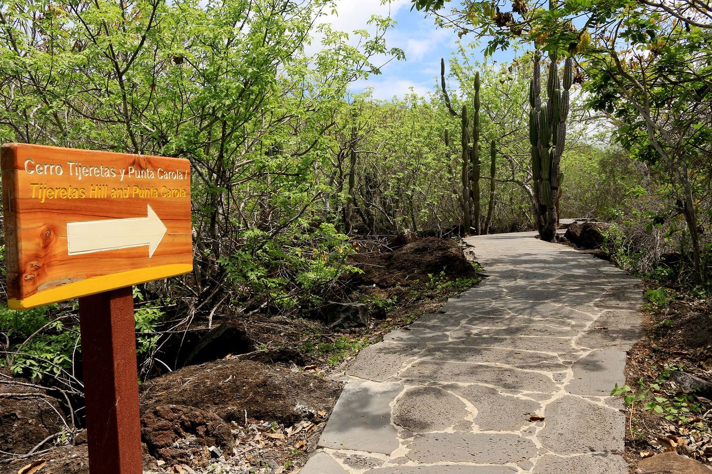 Galapagos San Cristobal Sentier