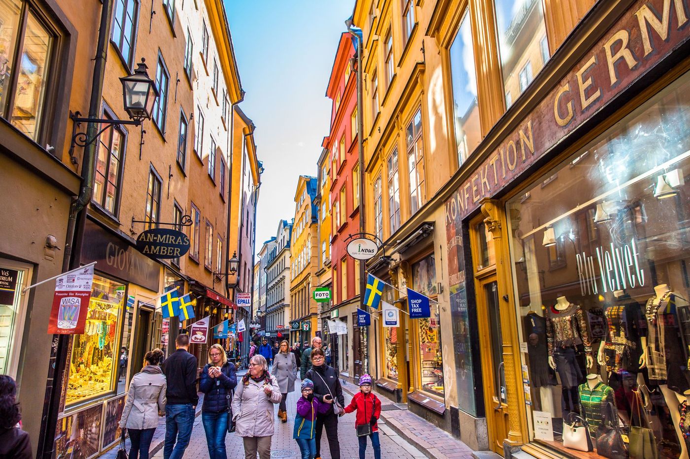 Gamla Stan Shopping Stockholm