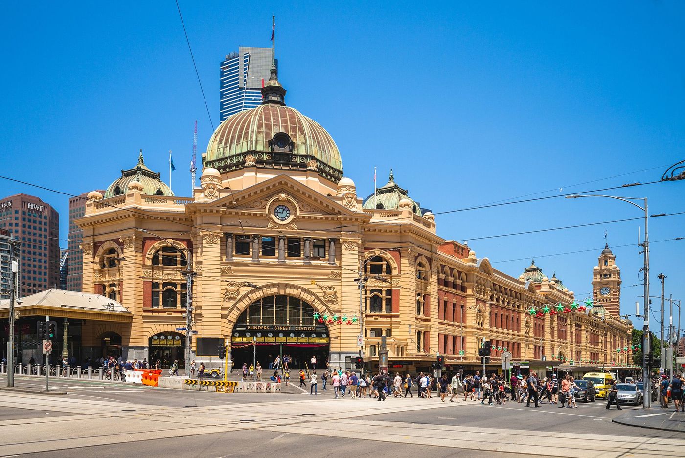 Gare de Flinders Street - Melbourne
