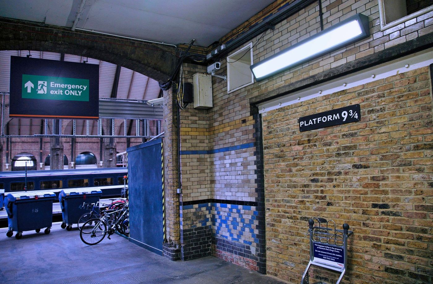Gare de King's Cross - quai 9¾