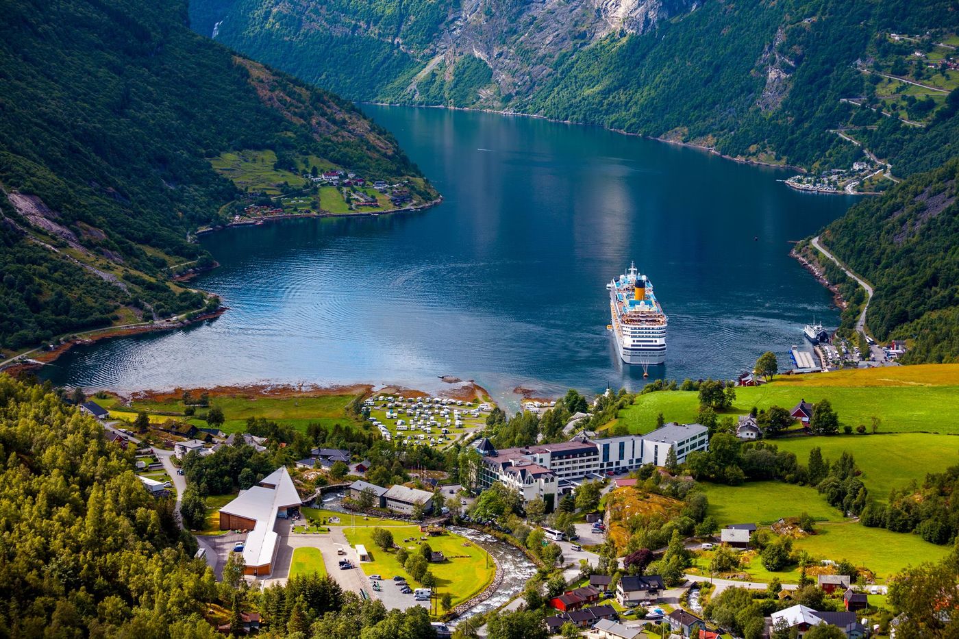 Geiranger fjord Norvège