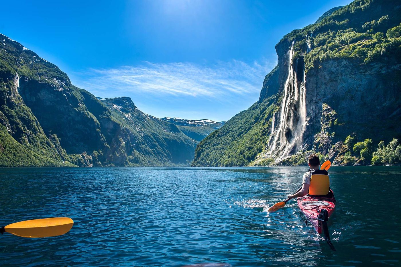 Geirangerfjord - kayak