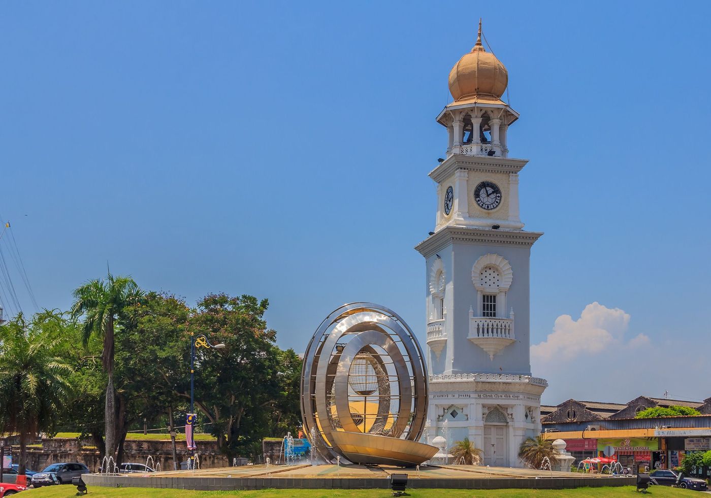 Malaisie Georgetown Clock Tower