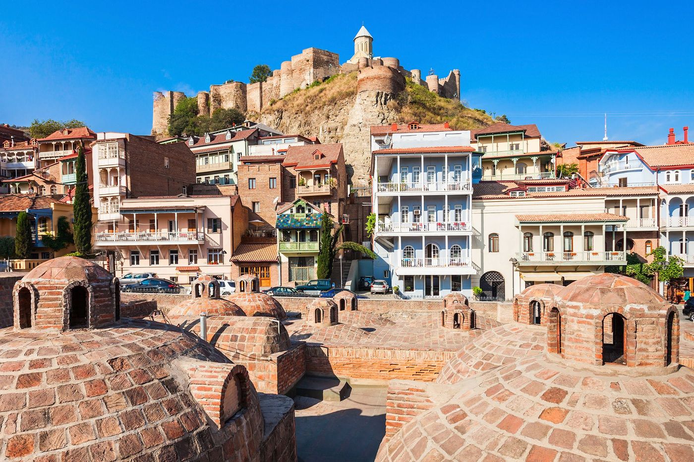 Géorgie Tbilissi Quartier Abutobani