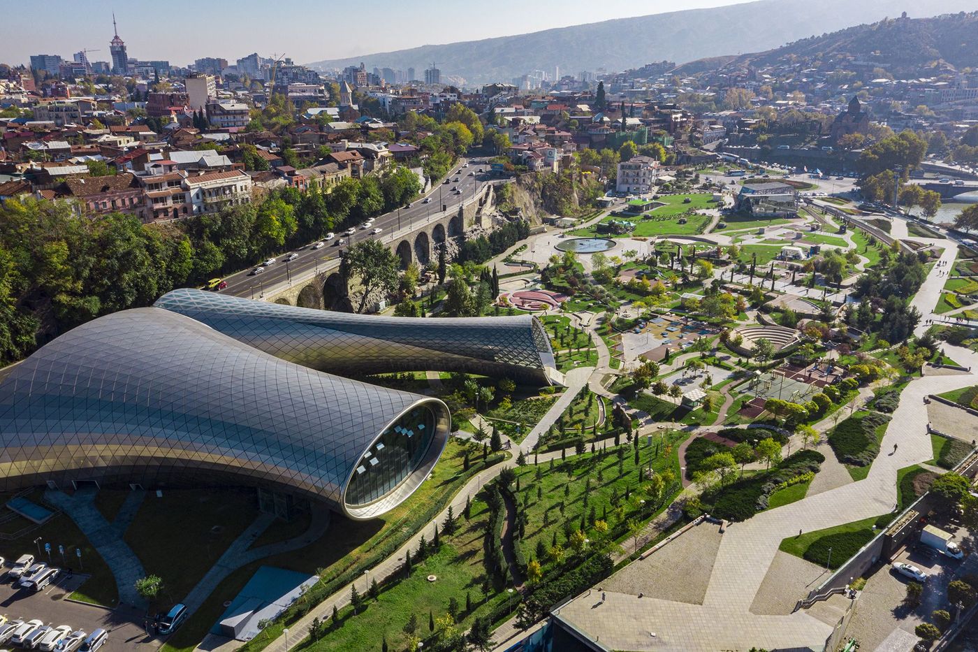 Géorgie Tbilissi Rike Park