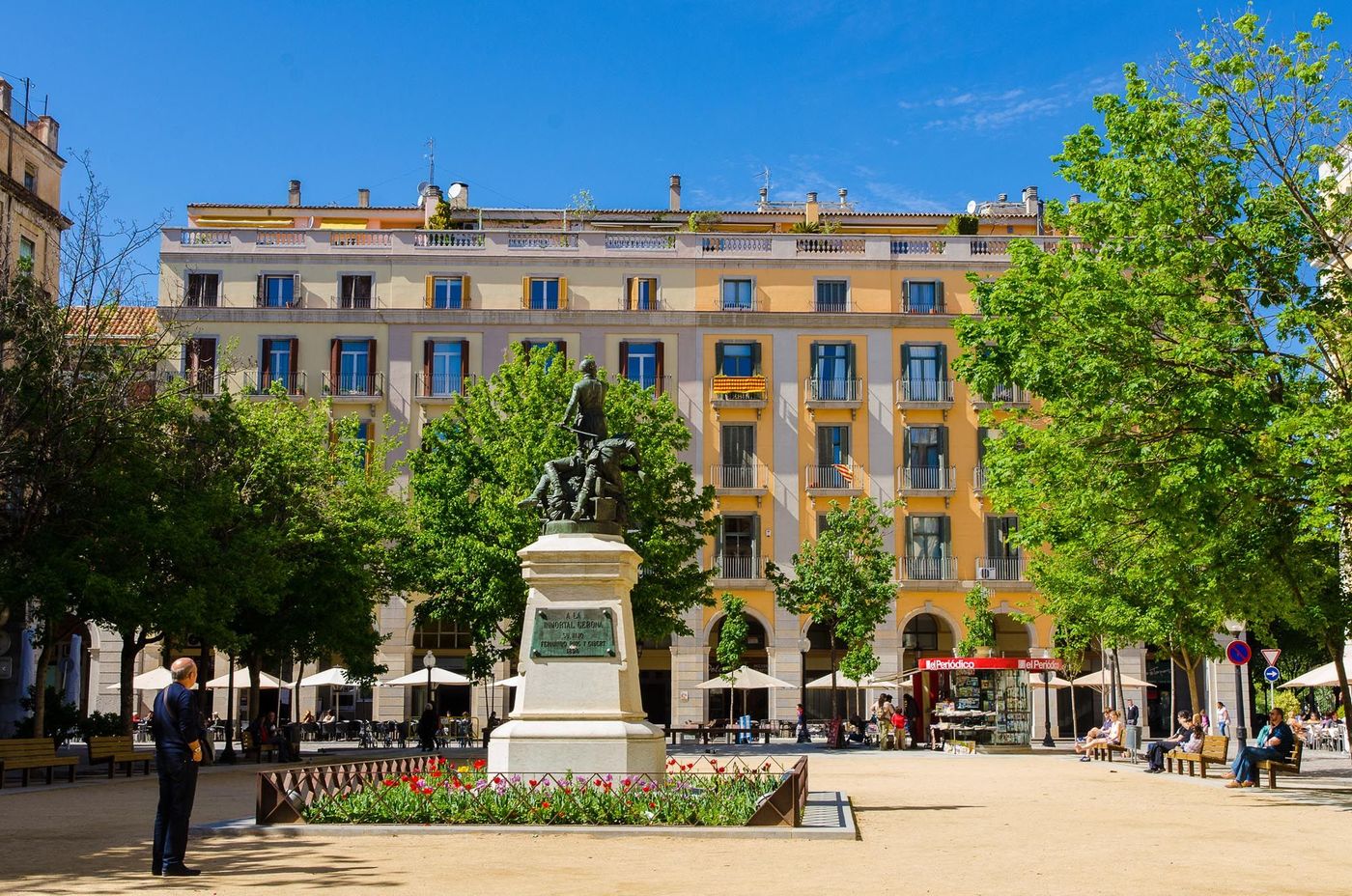 Gérone Place Espagne