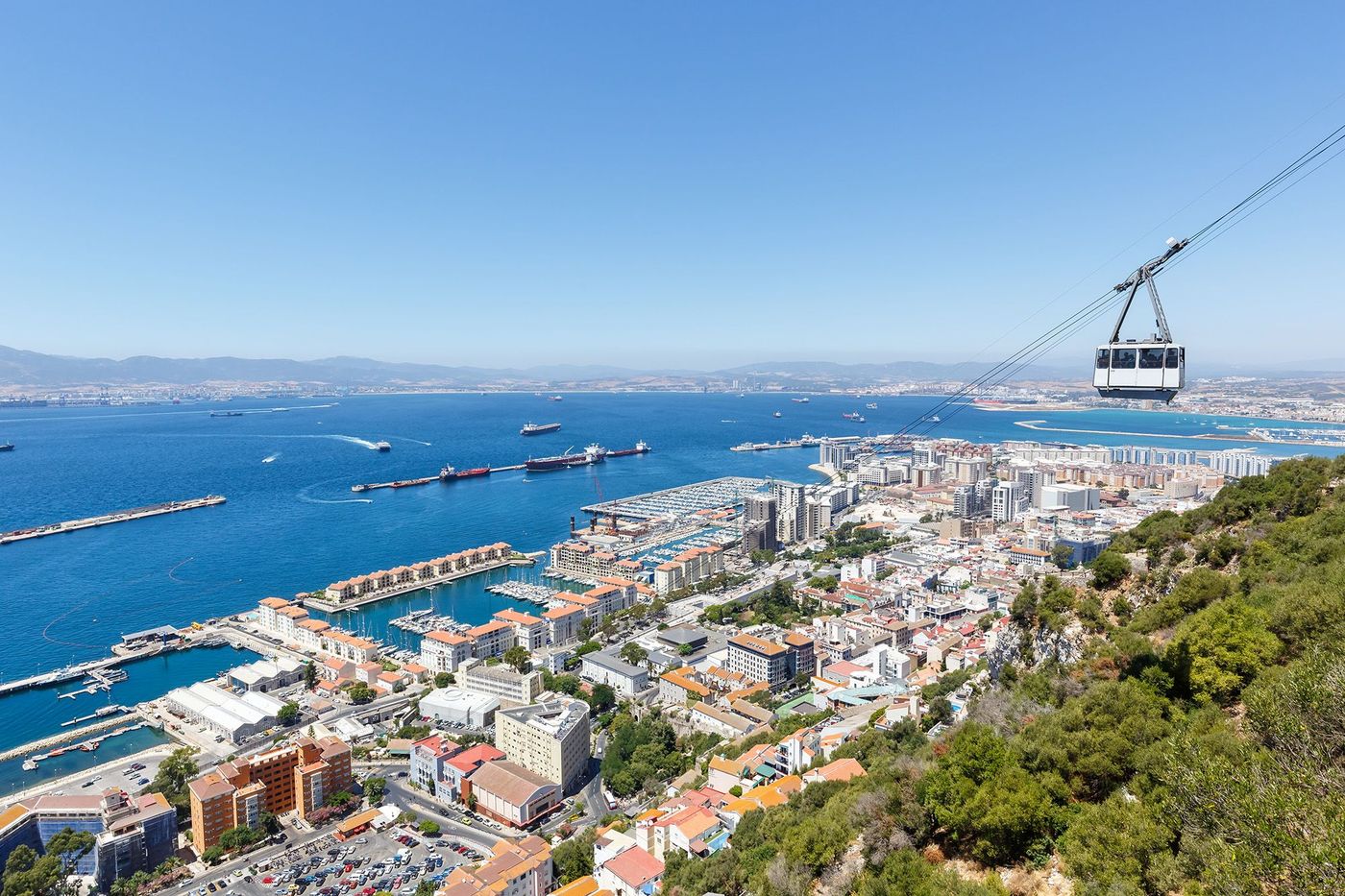 Gibraltar et son téléphérique