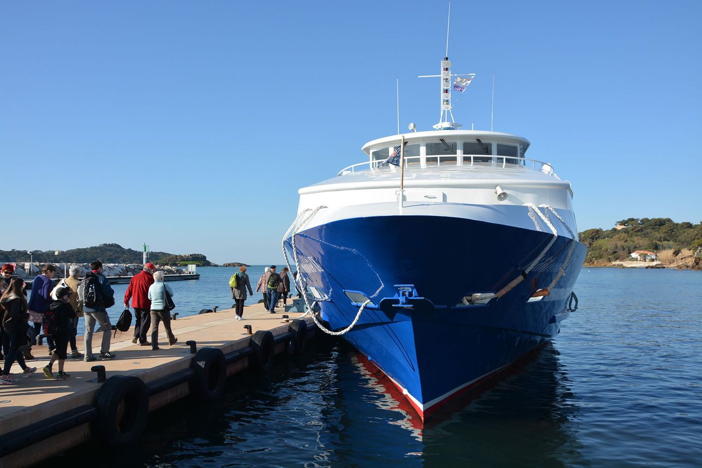 Giens Ferry pour Porquerolles