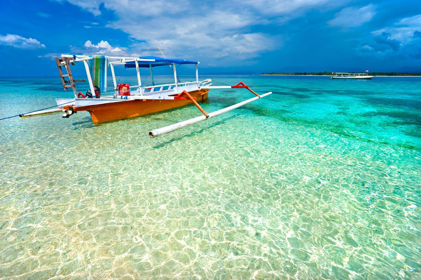 Gili Meno Lagon Indonésie