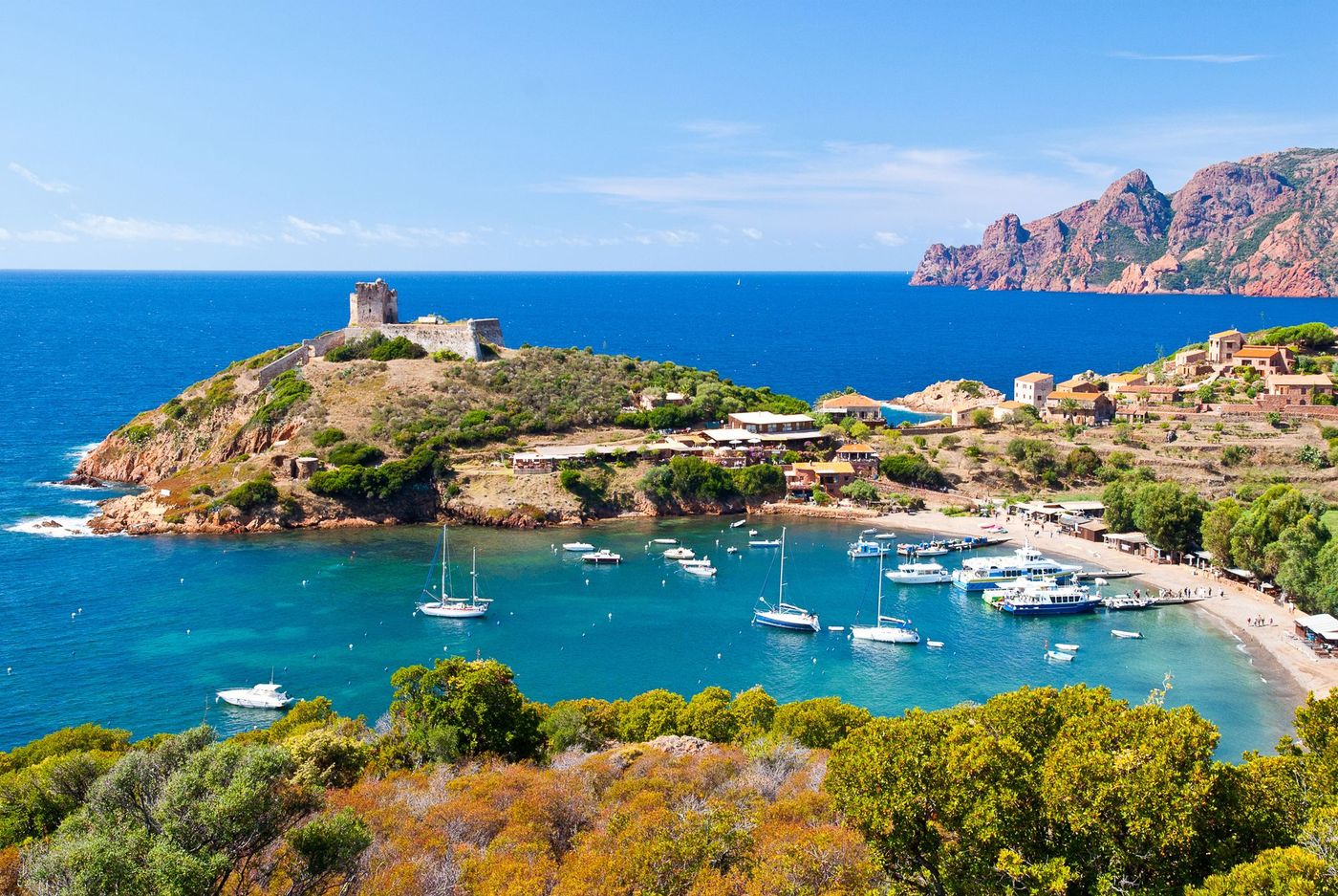 Girolata Baie Corse