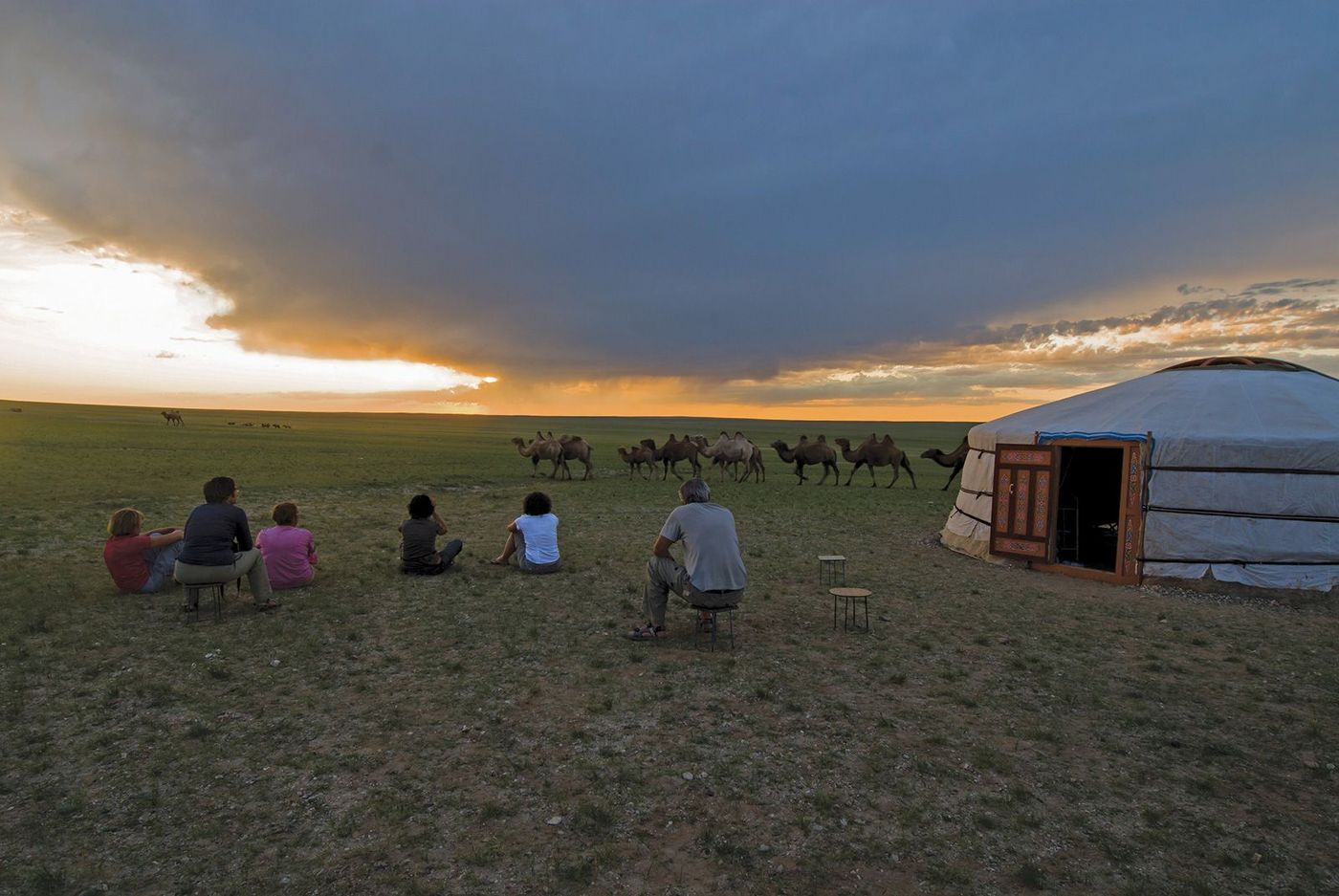 Mongolie Portes du désert de Gobi