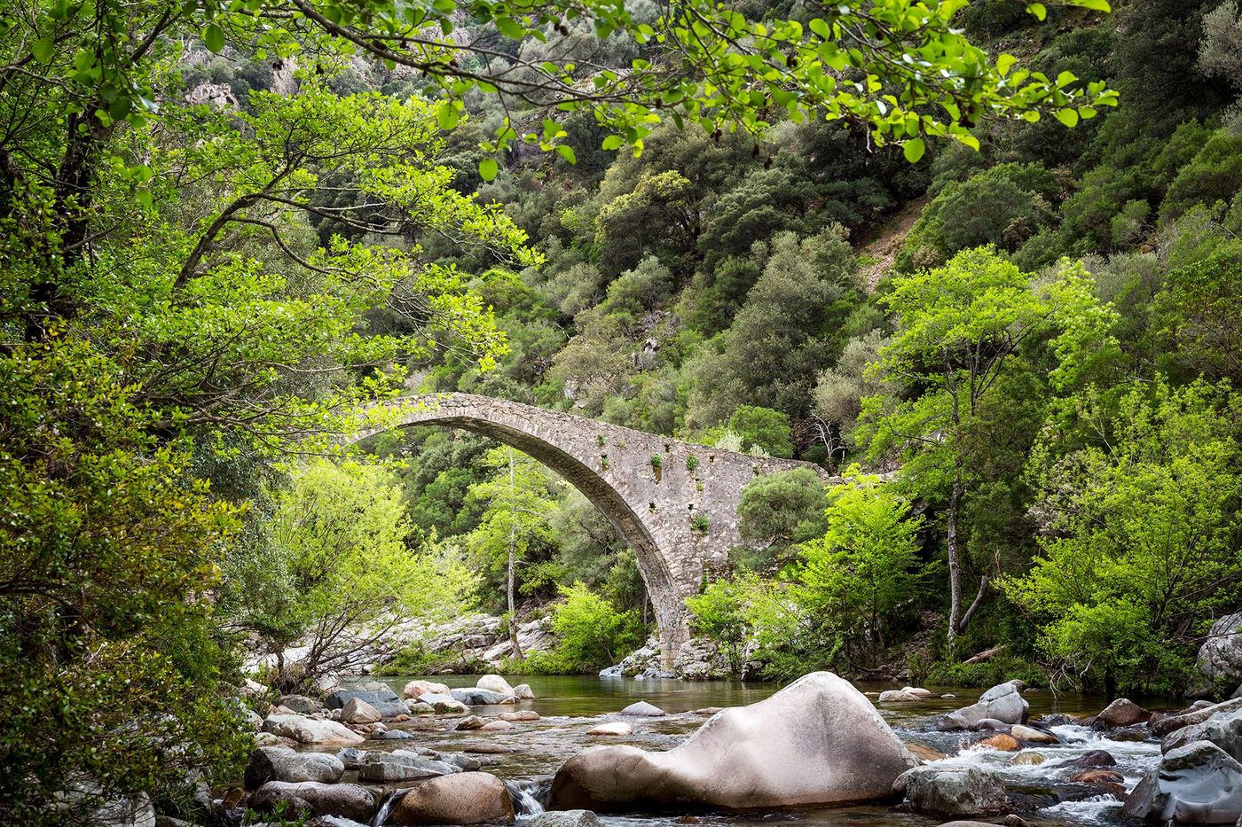 Gorges de la Spelunca - pont Pianella