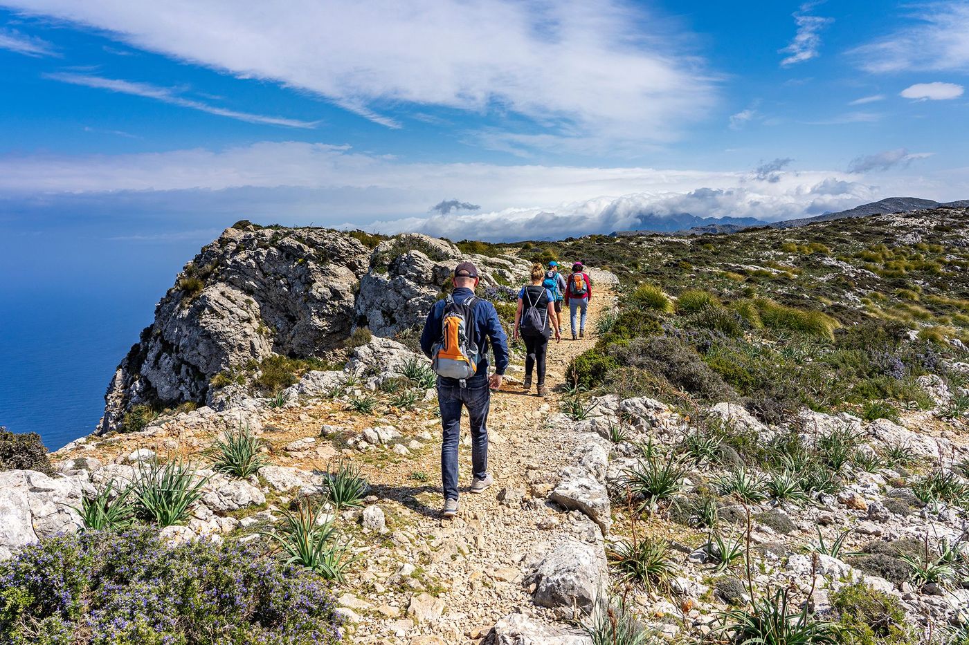 GR 221 - au-dessus de Valdemossa - Majorque