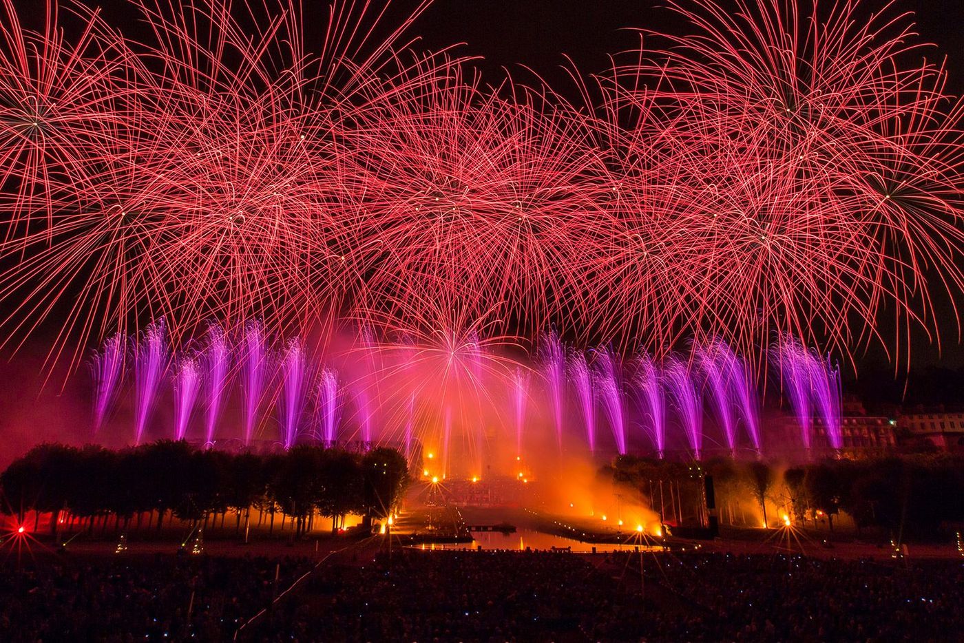 Grand feu Domaine National de Saint-Cloud