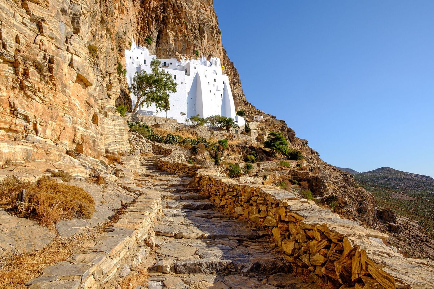 Grèce Amorgos Monastère Chozoviotissa
