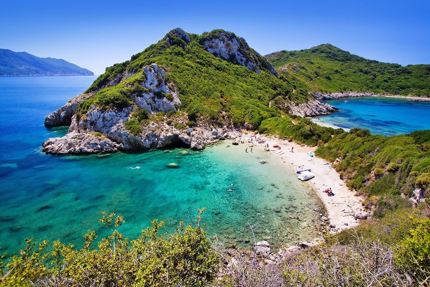 Grèce Corfou Porto Timoni