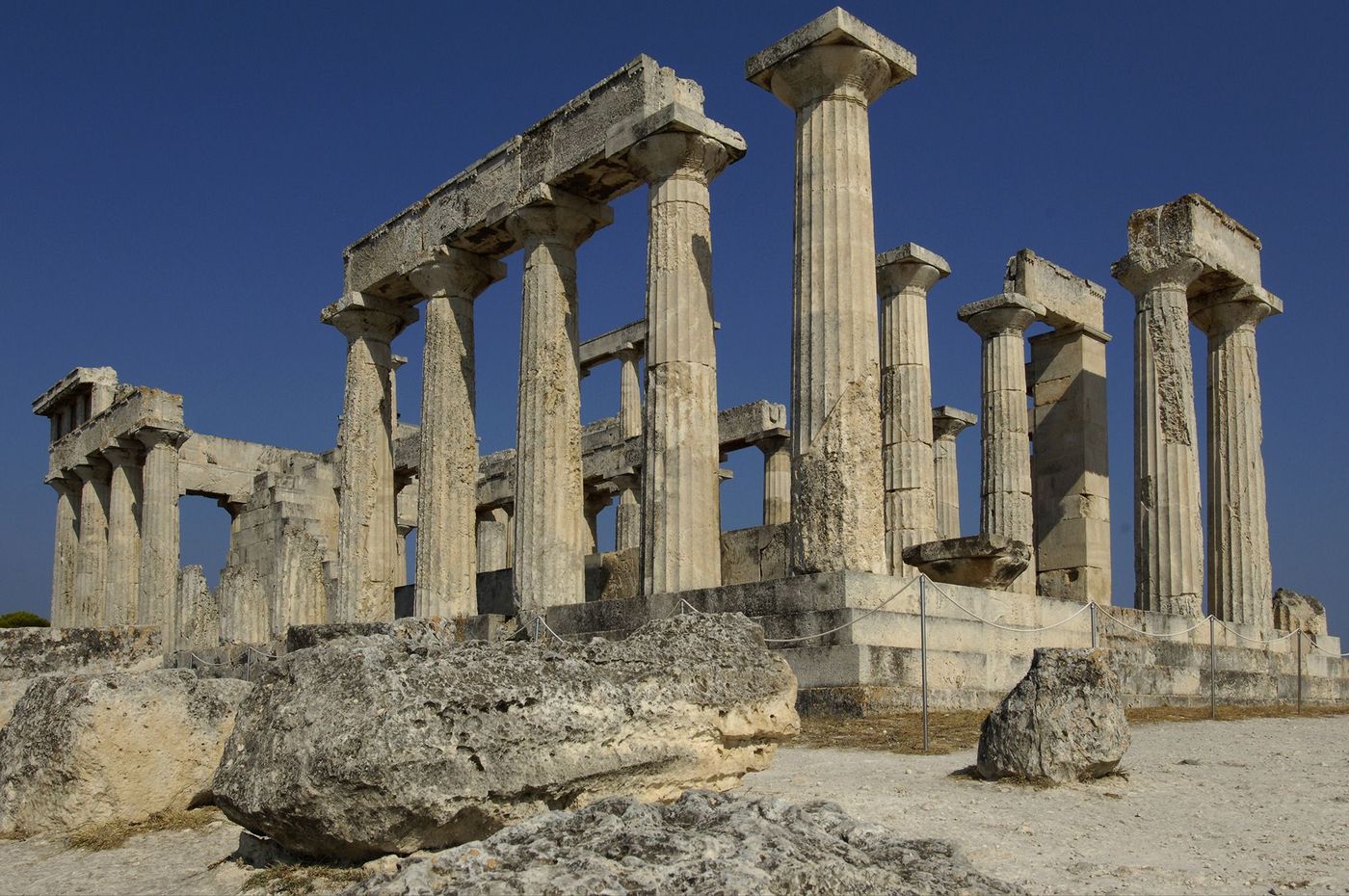 Grèce Egine Temple d'Aphaia