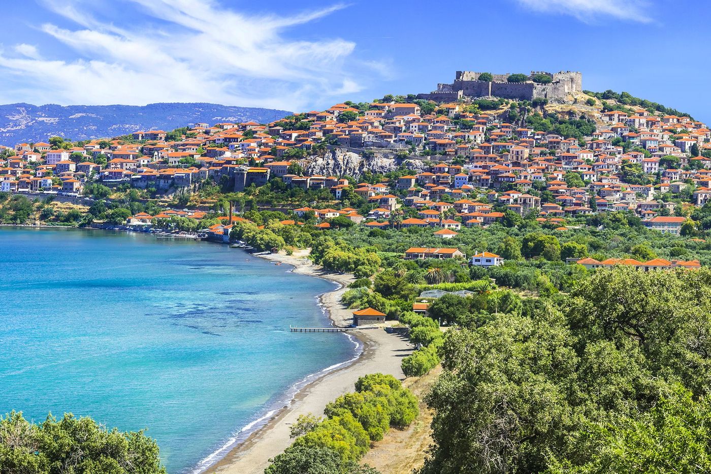 Grèce Lesbos Molyvos