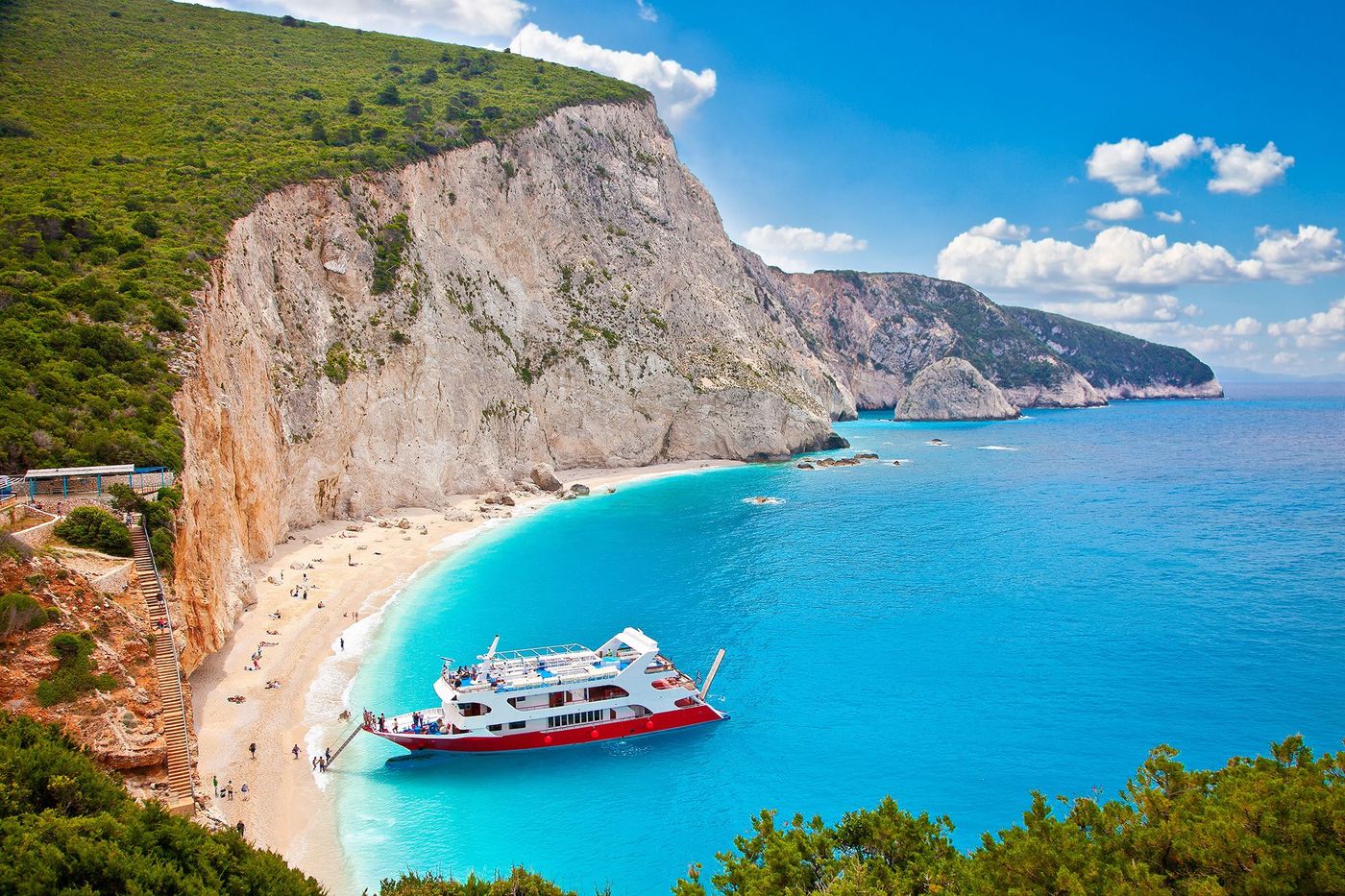 Grèce Leucade Plage de Katsiri