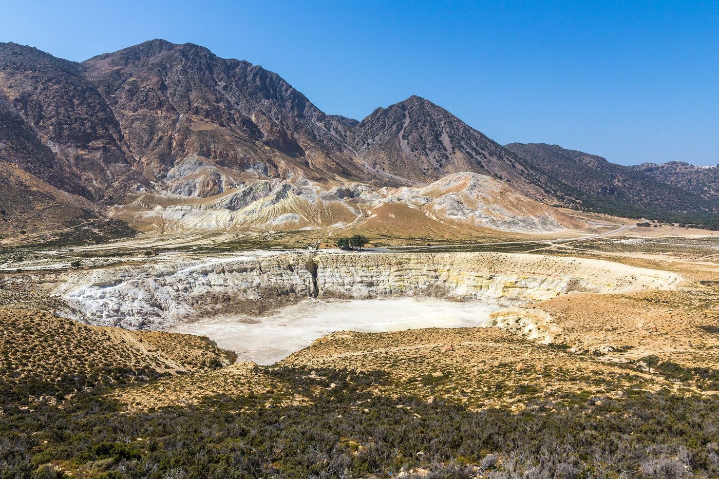 Grèce Nisyros Cratère