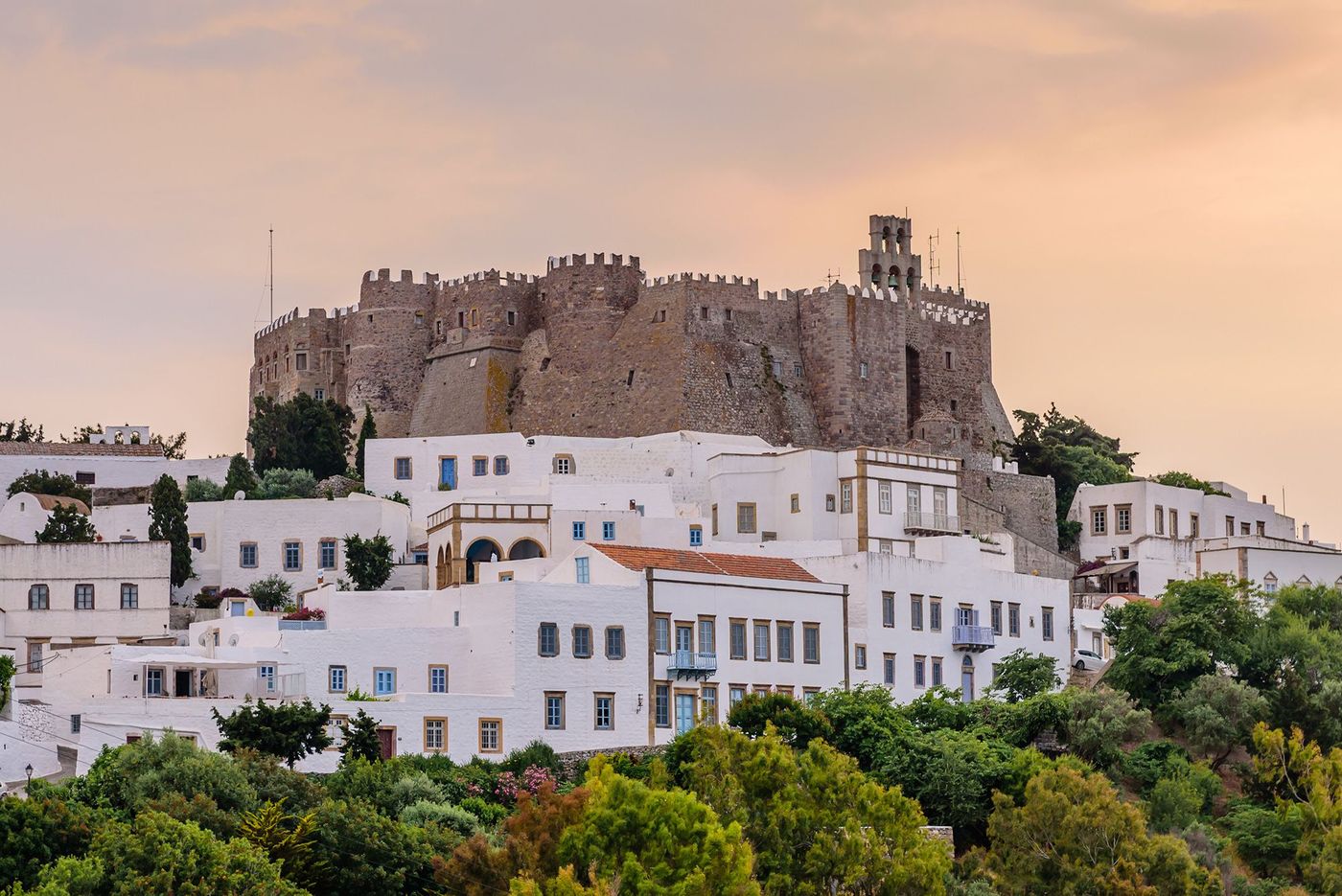 Grèce Patmos Monastère Saint-Jean