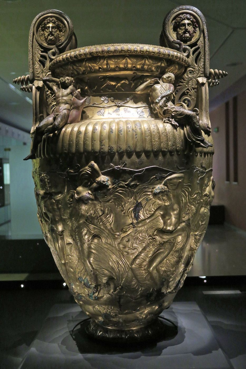 Grèce Thessalonique Musée archéologique Cratère de Derveni