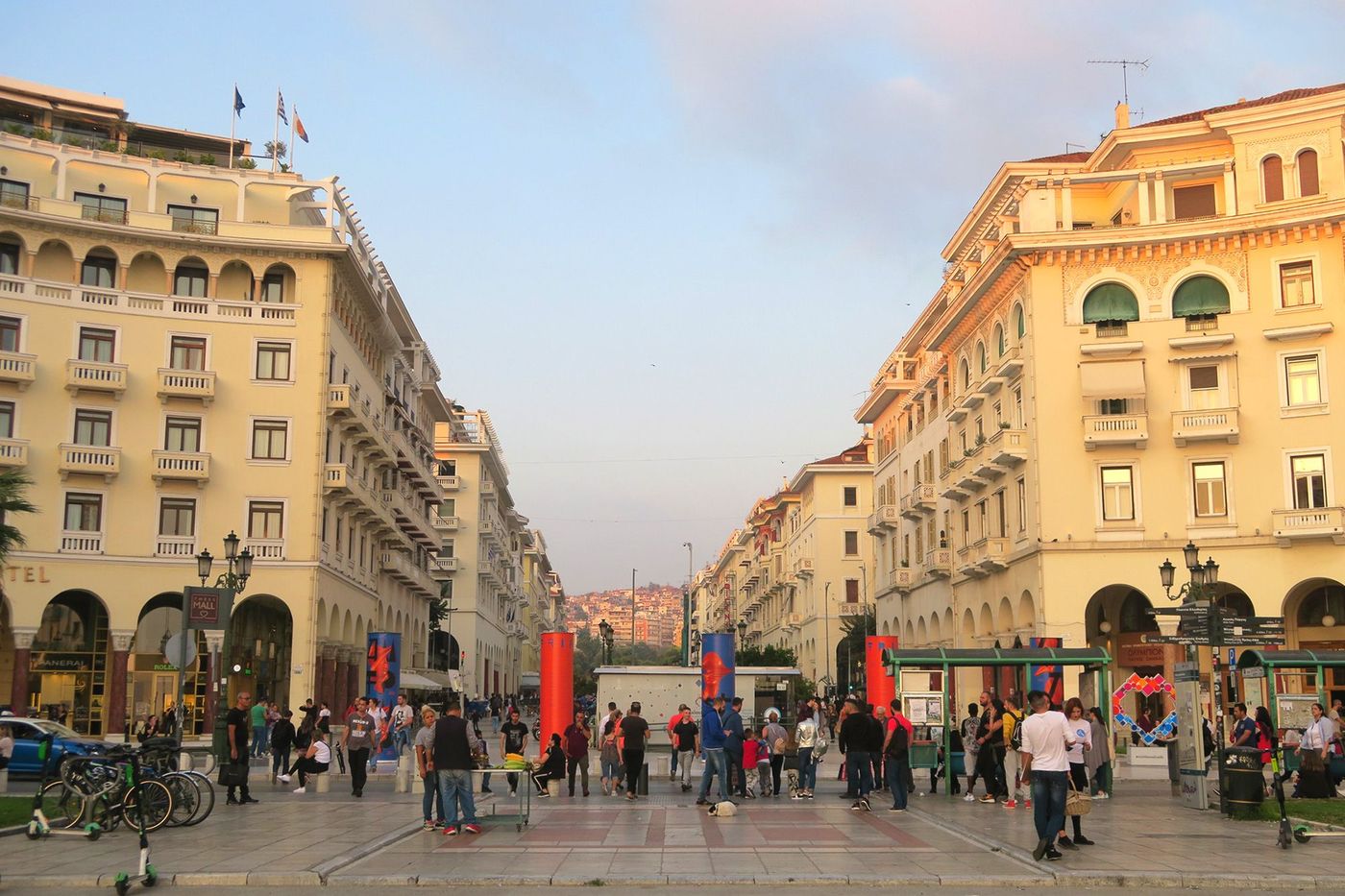 Grèce Thessalonique Rue Aristote