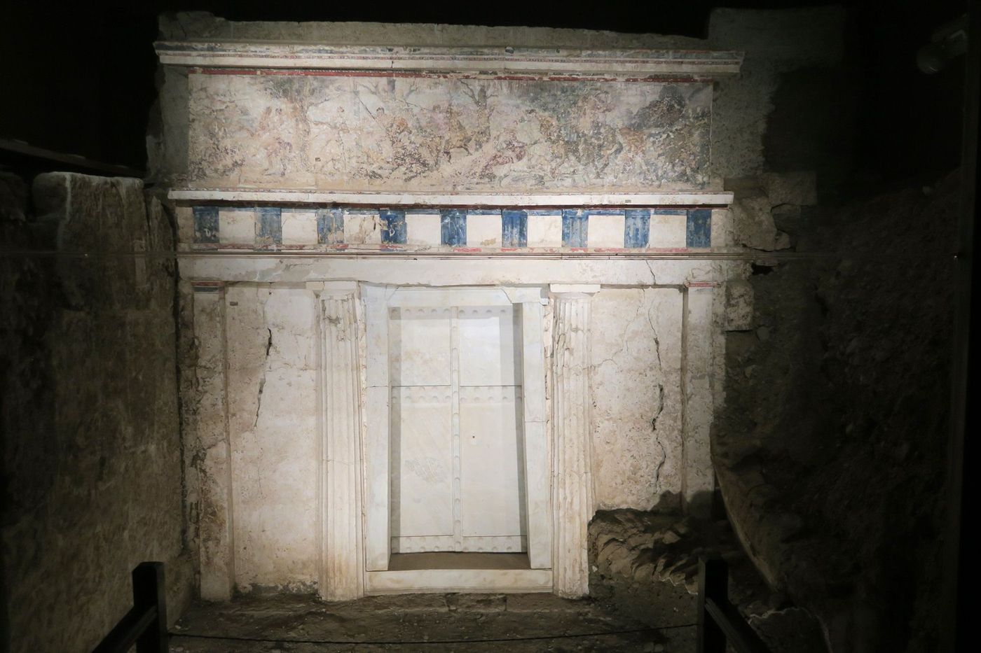 Grèce Vergina Aigai Sépulture