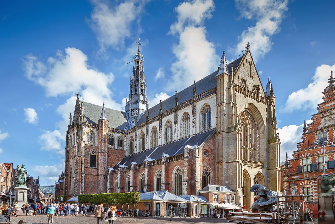 Grote Markt à Haarlem - Pays-Bas