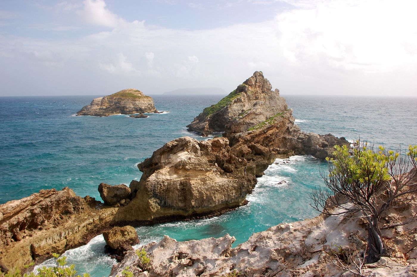 Guadeloupe Pointe des châteaux
