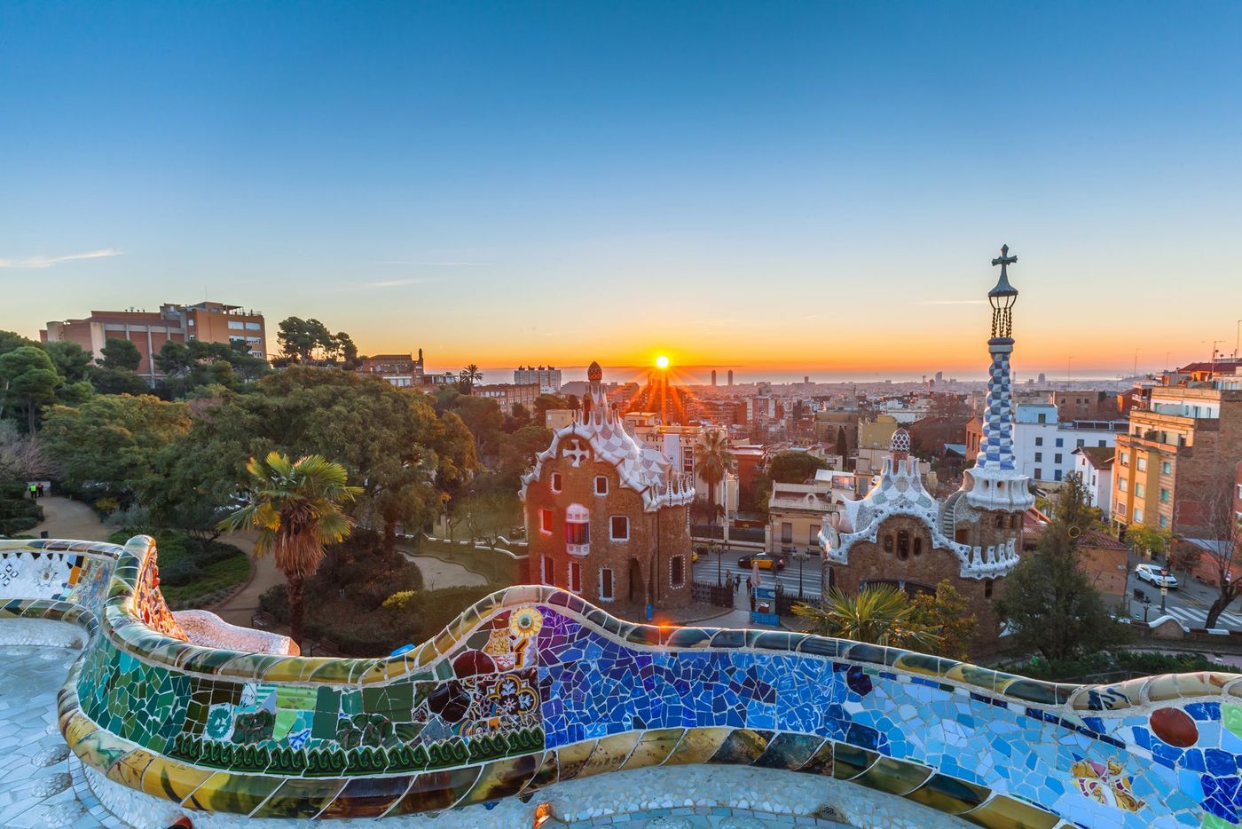 Guell Parc Barcelone