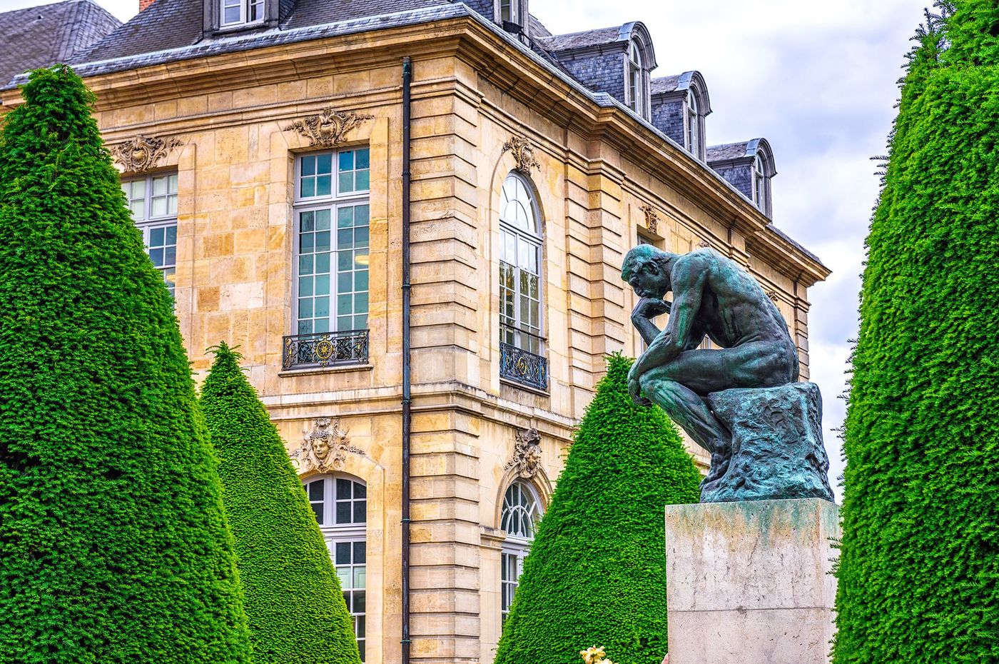 Hôtel Biron, actuel musée Rodin - Le Penseur