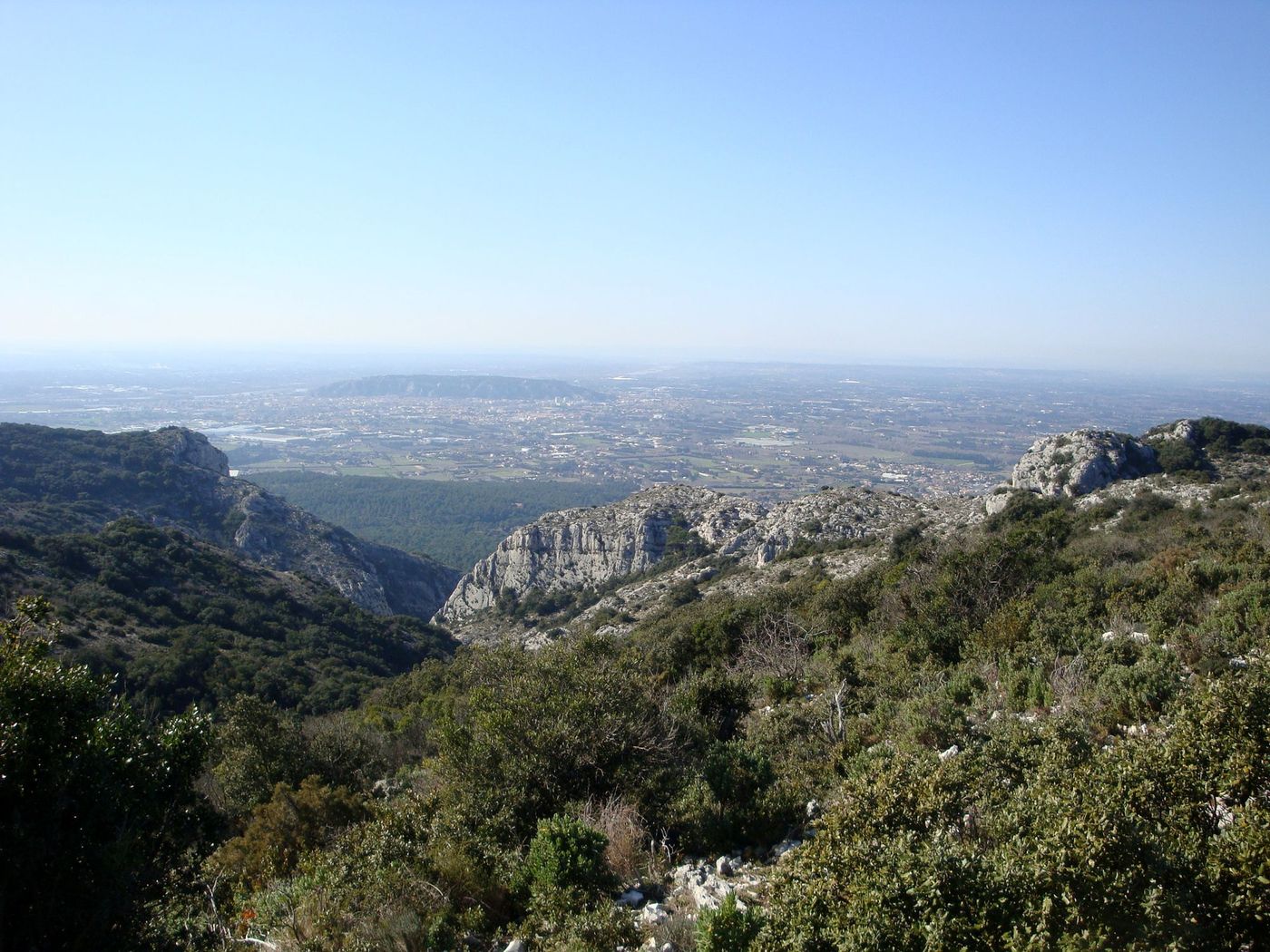 Haut des gorges de Badarel