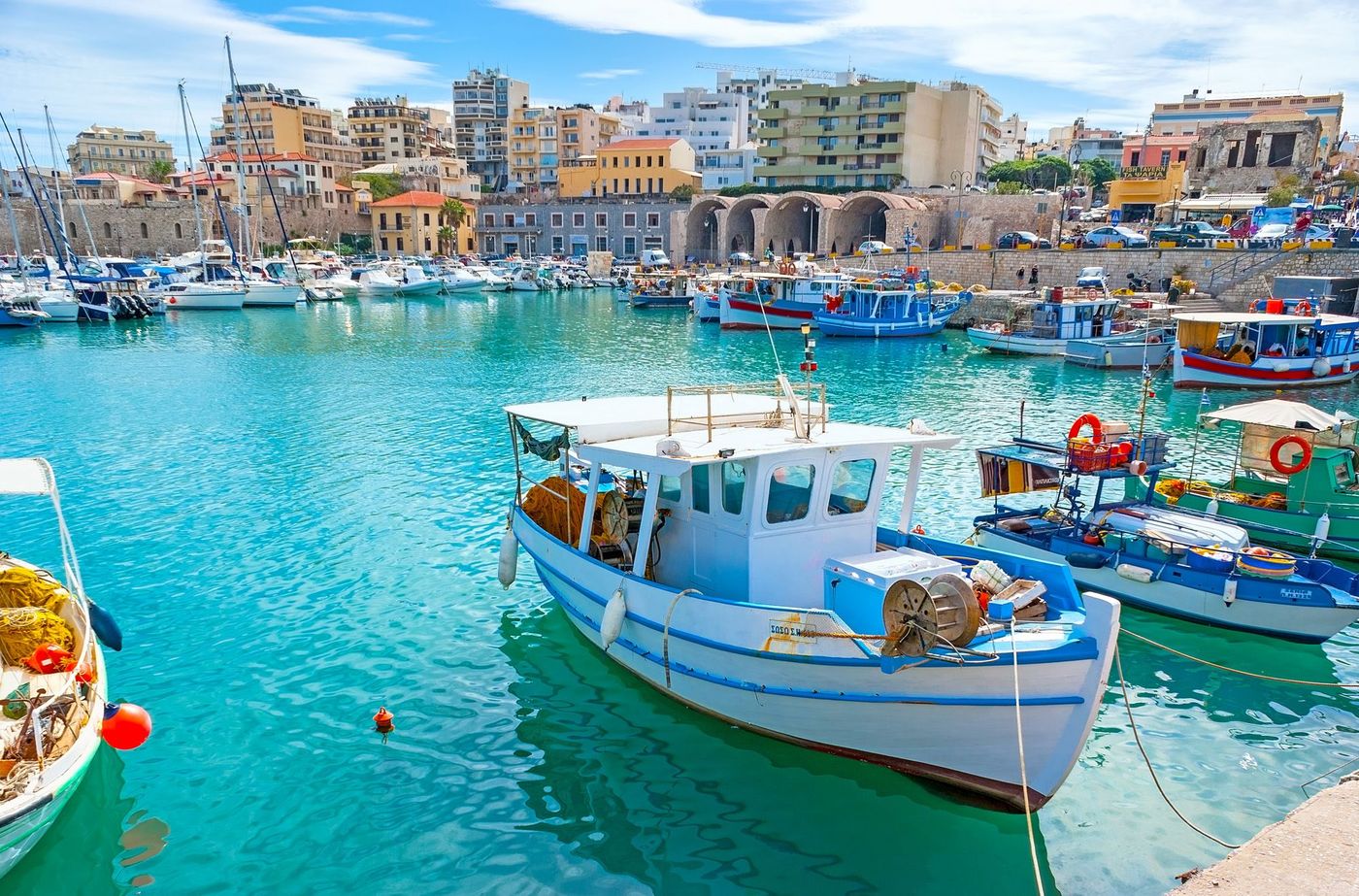 Héraklion Port Crète