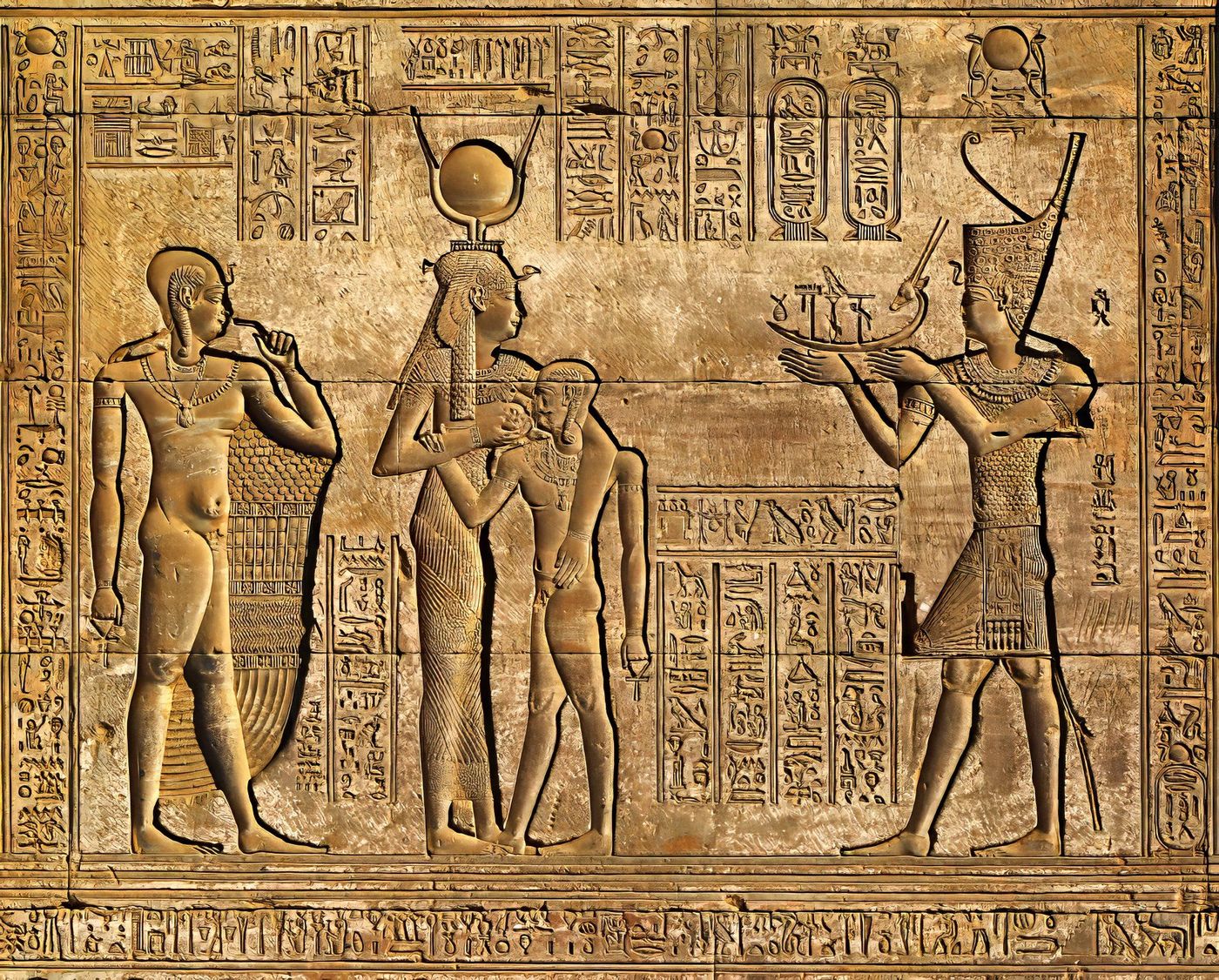 Egypte Hieroglyphes