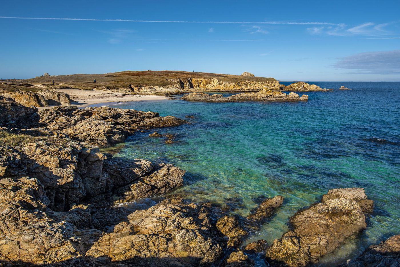 Hoëdic Vers la Pointe du vieux château