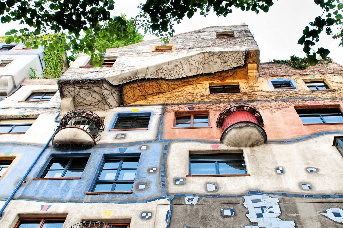 Autriche Vienne Hundertwasserhaus