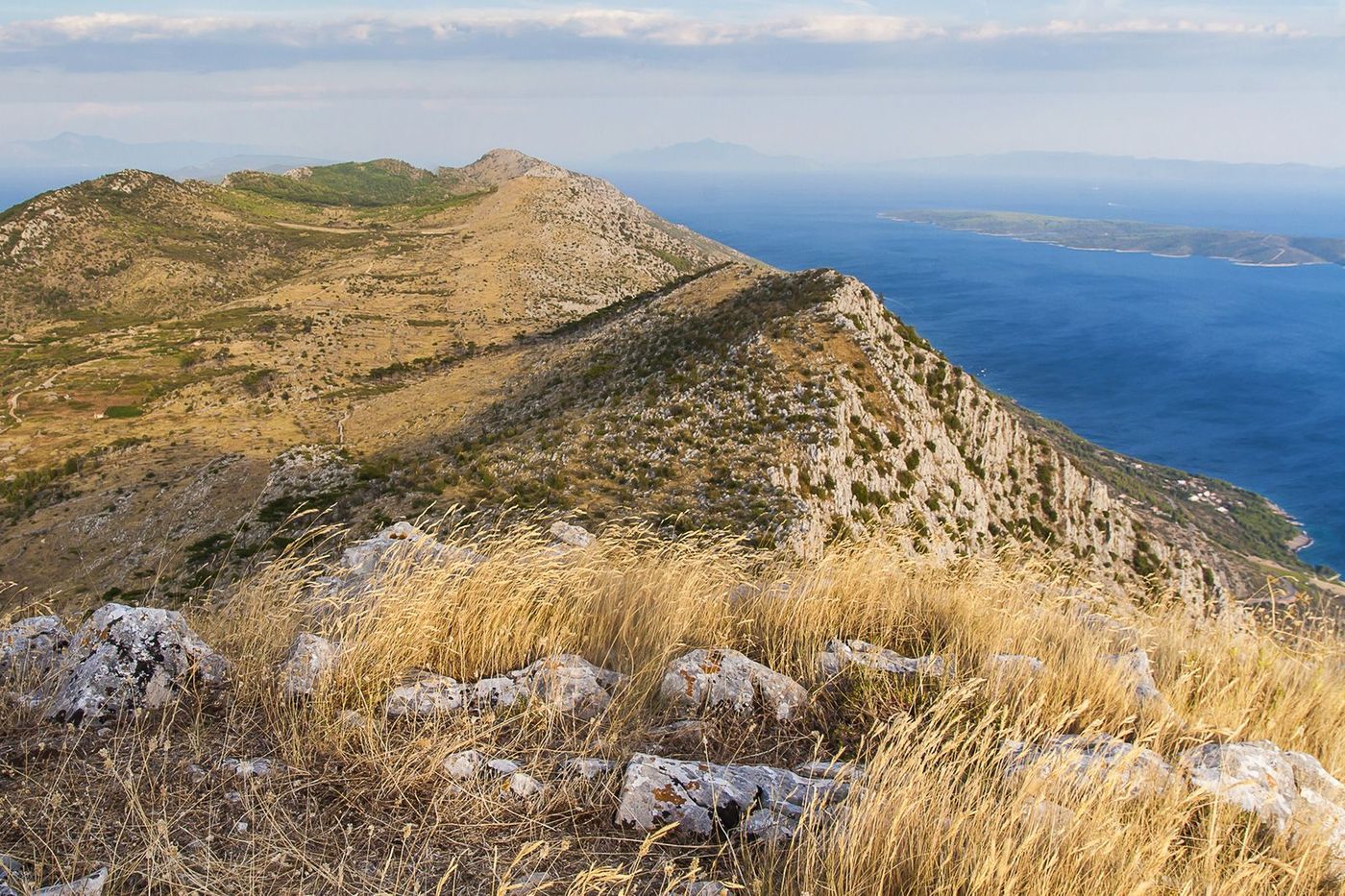 Croatie Île de Hvar Sommet de Sveti Nikola