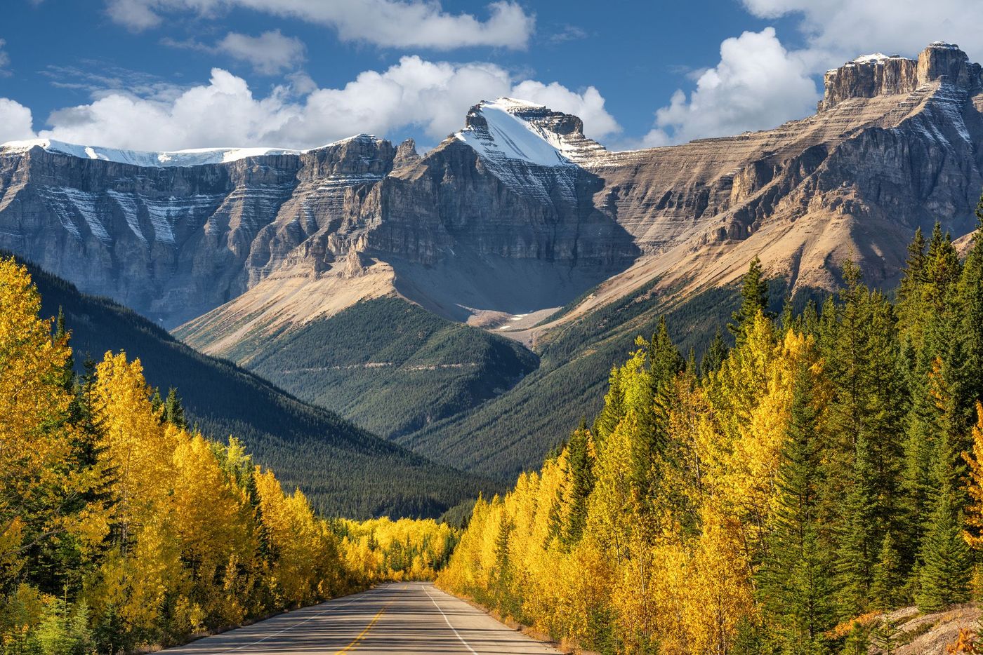 Icefields Parkway Route Canada